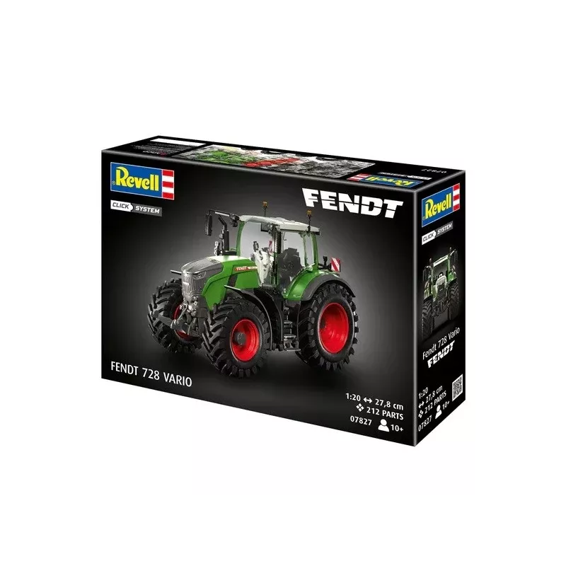 Plastový model traktor Fendt 728 Vario