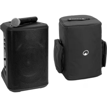 Prenosný PA reproduktor Omnitronic PORTY-8A 8-palcový, 200 W, bezdrôtový