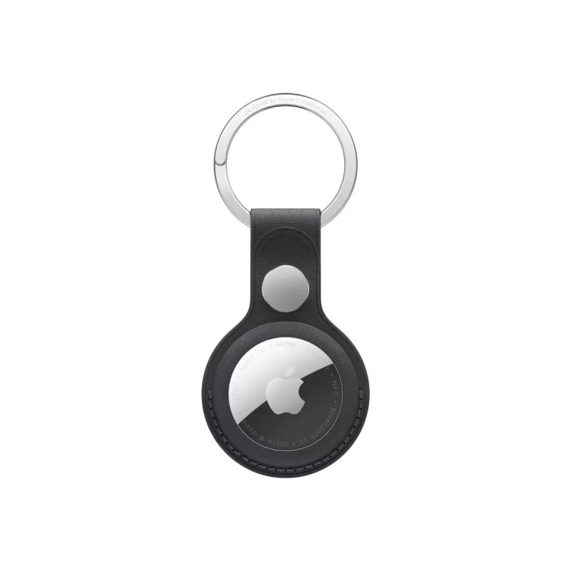 Krúžok Apple AirTag FineWoven kľúčenka čierny