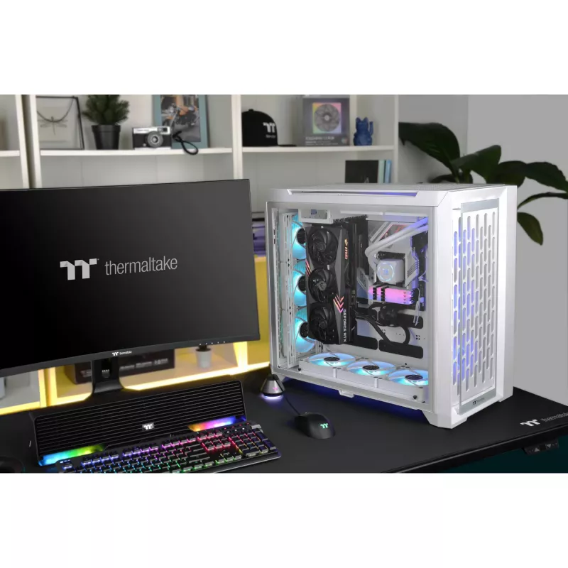 Skriňa CTE T750 Full Tower ARGB TG Snow
