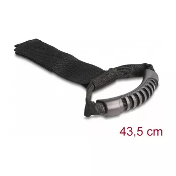 DeLOCK nosný popruh D 435 x Š 50 mm čierny 2 ks