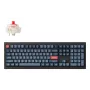 Mechanická full-size klávesnica Keychron V6 Max — RF Wireless + Bluetooth, RGB podsvietenie, čierna/sivá