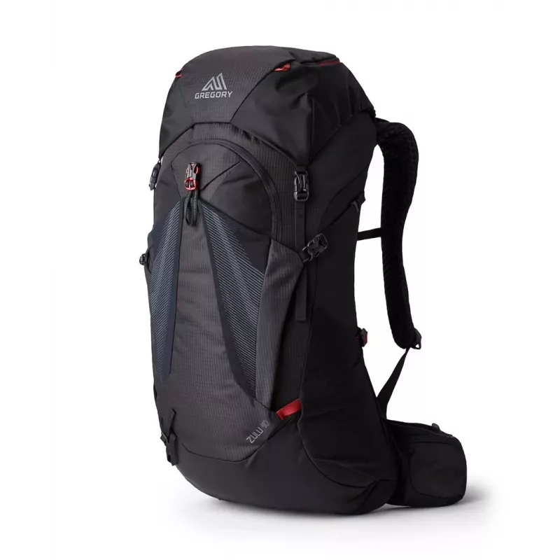 GREGORY Float Zulu 40 Volcanic čierny trekingový batoh MD/LG