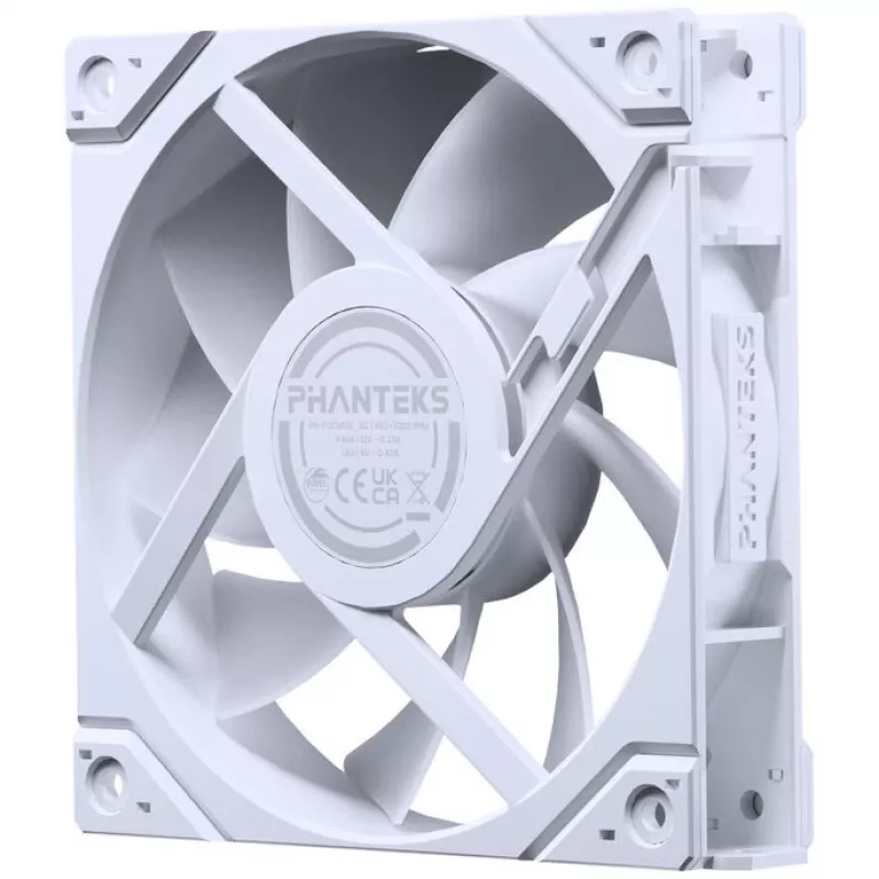 Phanteks M25 Gen2 120 mm PWM ARGB ventilátor do skrine - biela