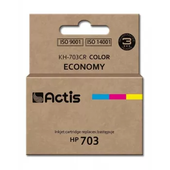 ACTIS KH-703CR atrament (náhrada za HP 703 CD888AE; Standard; 12 ml; farebná)