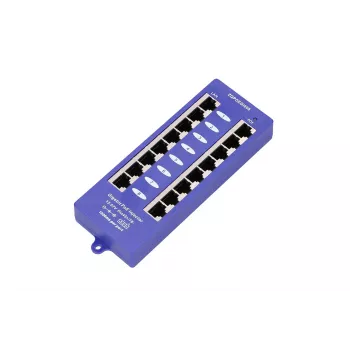 PoE injektor Extralink Gigabit 8 portov 1000 Mb/s RJ45 mód B
