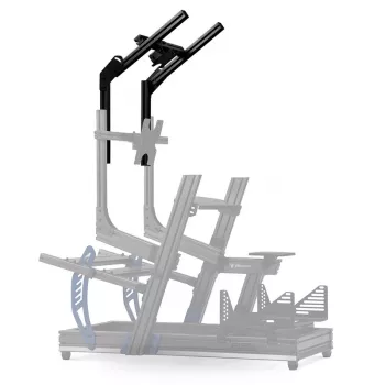 Next Level Racing | GTElite Direct Mount Overhead Monitor Add-On | do 32 palcov | čierna