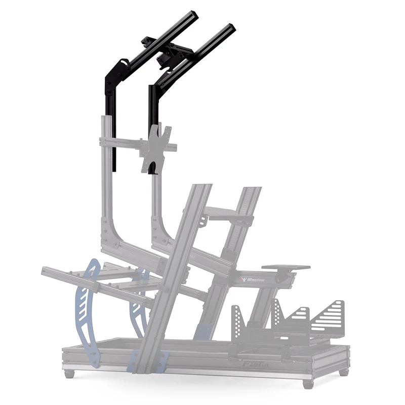 Next Level Racing | GTElite Direct Mount Overhead Monitor Add-On | do 32 palcov | čierna