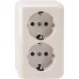 Zásuvka CEE 7/3 Merten MEG2421-8719 biela