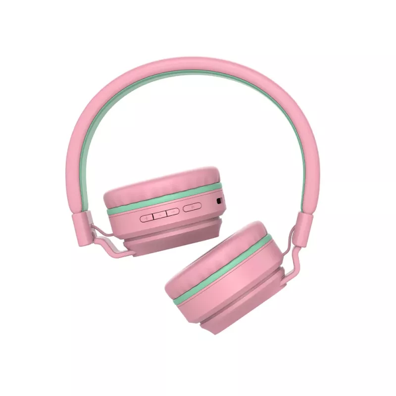 Slúchadlá Tellur Buddy Bluetooth over-ear ružové