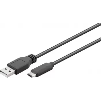 Wentronic 55469 USB kábel čierny