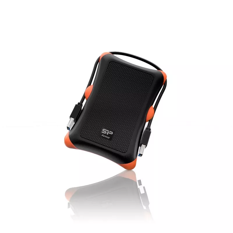 SILICON POWER Armor A30 - pevný disk - 2TB - externý (prenosný) - 2.5 (6,4 cm) - USB3.0 - čierny (SP020TBPHDA30S3K)