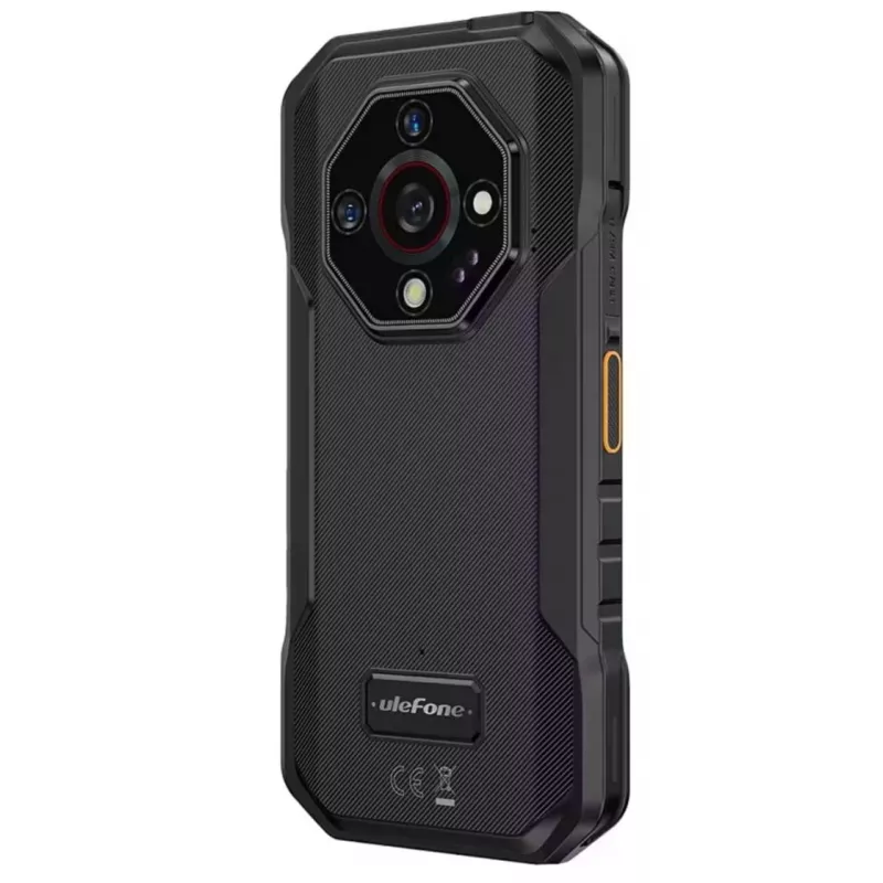 UleFone Armor X32 — 5,65 palca (14,3 cm), Android 14, 6 GB RAM, 128 GB, 48 MP trojitá kamera, 5500 mAh, IP68/IP69K, Dual SIM, čierny