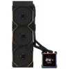 AiO kvapalinový chladič lian li HydroShift II LCD-S 360mm s RGB a LCD displejom