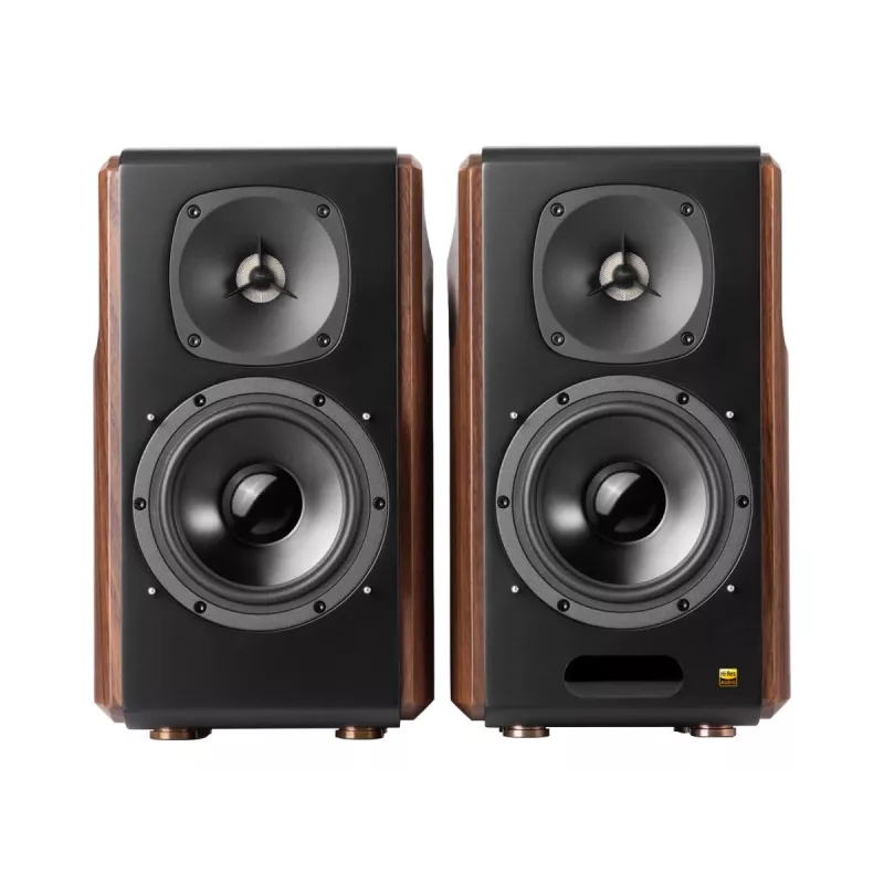 Reproduktor Edifier S2000MKIII 2.0, 130 W RMS, káblový & bezdrôtový, čierny/drevo
