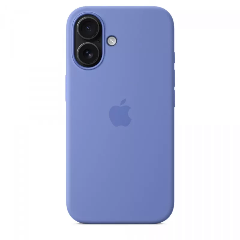 iPhone 16 silikónové puzdro s MagSafe - Periwinkle