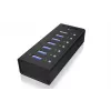 ICY BOX IB-AC618 USB 3.2 Gen 1 (3.1 Gen 1) Type-B 5000 Mbit/s čierny