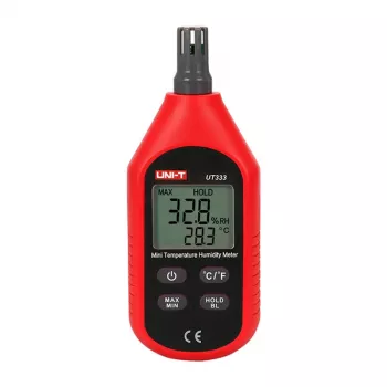 Mini prístroj na meranie teploty a vlhkosti UT333 — prenosný termohygrometer na meranie teploty a relatívnej vlhkosti