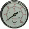 Manometer Aerotec zadný prípoj vonkajší závit 1/4 palca model 9414582