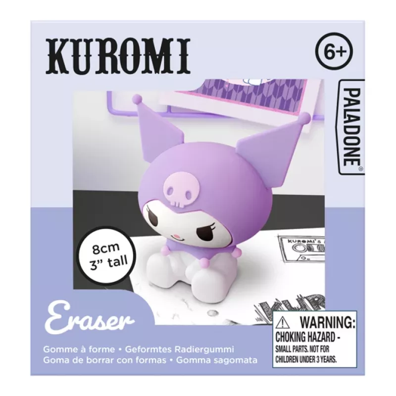 Guma Paladone Kuromi Chunky nová guma PP14533KUR, guma v tvare postavy, zberateľská veľkosť