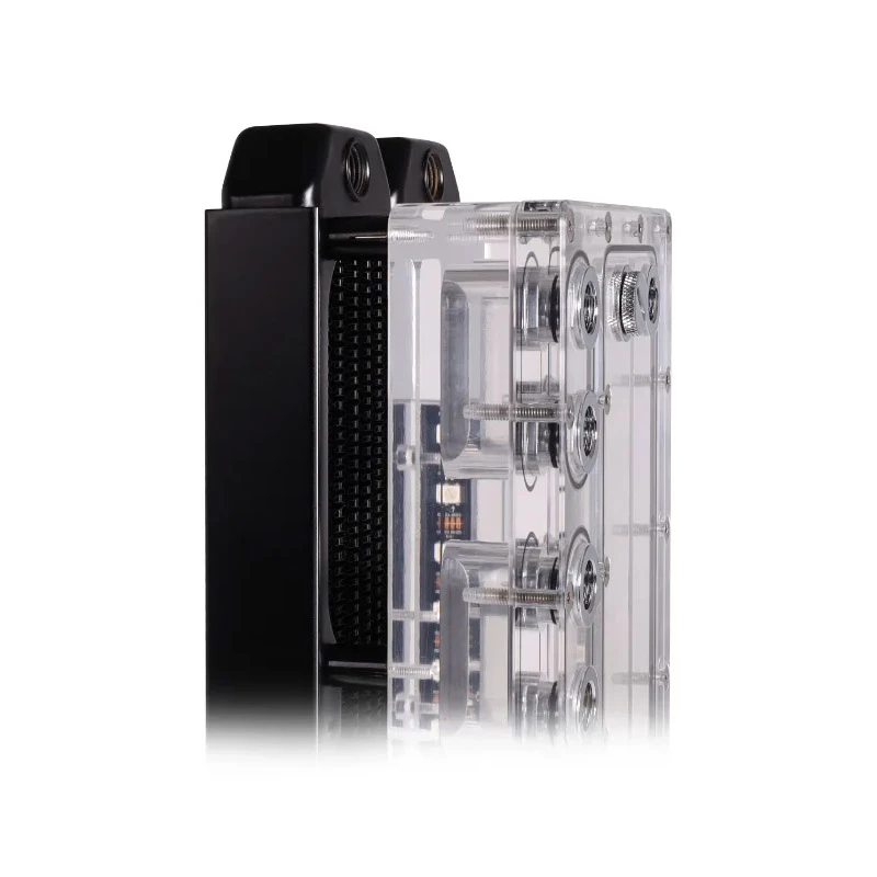 Montážna sada Alphacool 15724 čierna nehrdzavejúca oceľ 17 mm výška