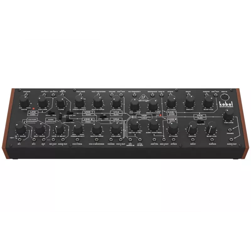 Analógový syntetizátor Behringer KOBOL Expander modul – rozširujúci modul pre montáž do racku