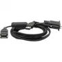 VM SERIES USB-Y-KÁBEL – USB/USB1-PORT NA USB TYP-A KONEKTOR SAMEC 6 FT (1,8 m) HOST A USB TYP-A KONEKTOR SAMICA 0,5 FT (0,15 m) CLIENT