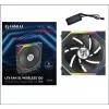 Lian Li UNI FAN SL Wireless 120 12RSL1W1B ventilátor do skrinky ARGB PWM, Reverse Blade, 120 mm, čierny