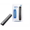 LogiLink UA0096 USB hub 480 Mbit/s čierny