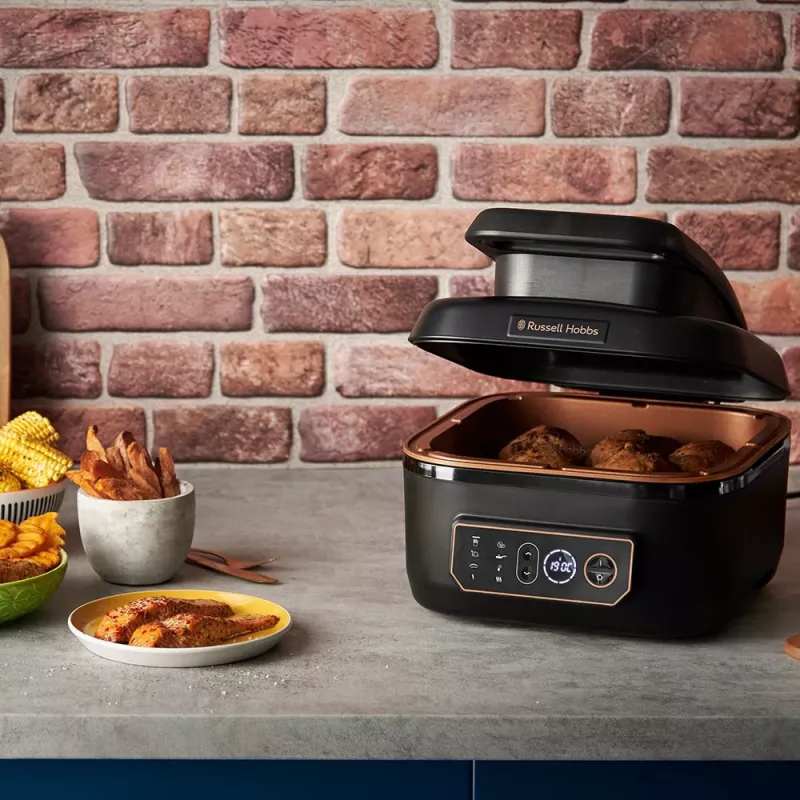 Russell Hobbs SatisFry Air & Grill multifunkčný hrniec 5.5 L 1745 W čierny