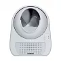 Samočistiaca toaleta pre mačky Catlink Scooper Young, sivá – 13 l, 600 × 580 mm, 12-V adaptér