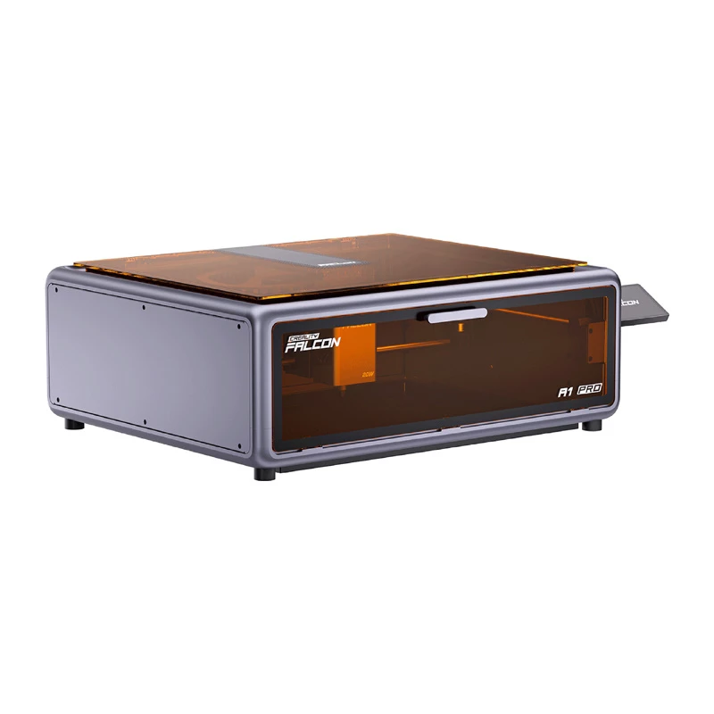 Laserový gravírovač Creality Falcon A1 Pro 20W — stolový laserový gravírovací a rezací modul