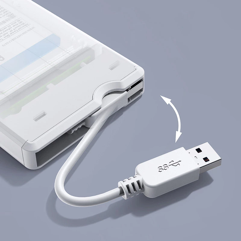 GrauGear externé puzdro na pevný disk 2.5HDD/SSD USB 3.2 hliník - puzdro na disk - 2,5