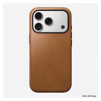 Puzdro na telefón Nomad Modern Leather Case pre iPhone 17 Pro, 16 cm (6,3