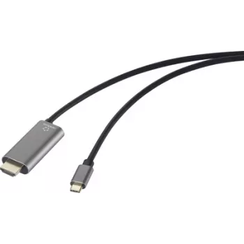 Renkforce USB-C HDMI adaptérový kábel konektor samec HDMI-A konektor samica 1,50 m (RF-6409792)