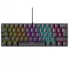 Mechanická klávesnica RAMPAGE PLOWER K60 s Blue spínačmi a RGB podsvietením