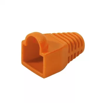 Konektor CAT.6 RJ45 100 kusov, oranžový