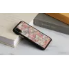 Ochranné puzdro iKins pre iPhone XS / iPhone X, kosoštvorcový vzor, čierna