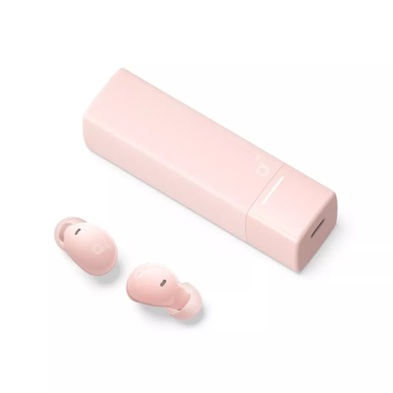 Bezdrôtový in-ear headset Anker A30i — Bluetooth, intraaurálny, ružová, na hovory, hudbu a šport