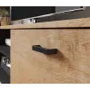 Cama Meble SOHO 140 TV stolík, dub Lefkas/čierna