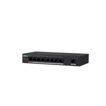 Dahua Technology PFS3009-8ET-96 neupravovaný L2 Fast Ethernet (10/100) Power over Ethernet (PoE) čierny