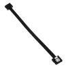 SATA kábel Akasa PROSLIM 30 cm AK-CBSA05-30BK