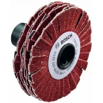 Brúsny valec 15 mm, zrnitosť 120 — Bosch 1600A00155 (flexibilný brúsny valec)
