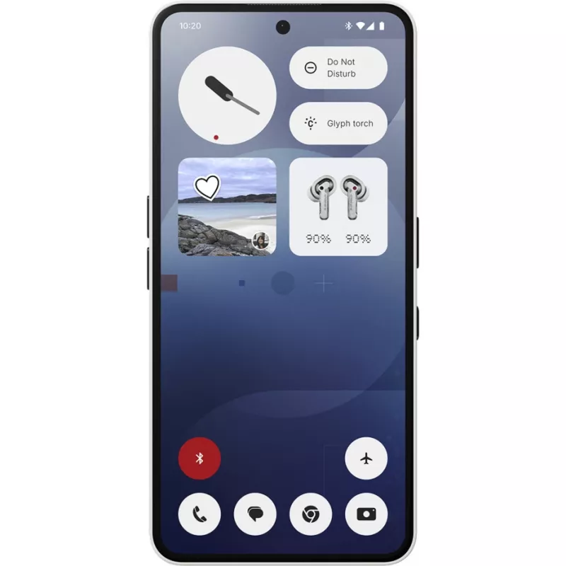 Nothing Phone (3a) 17,2 cm (6,77 palcov) Dual SIM Android 15 5G USB Type-C 12 GB 256 GB 5000 mAh biela