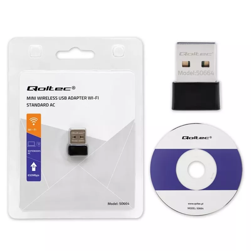 Ultra rýchly bezdrôtový mini USB WLAN adaptér