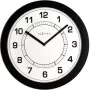 NeXtime hodiny 3045zw Super Slim, Ø28 cm, nástenné, čierna