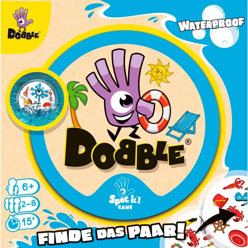 Dobble Waterproof, kartová hra