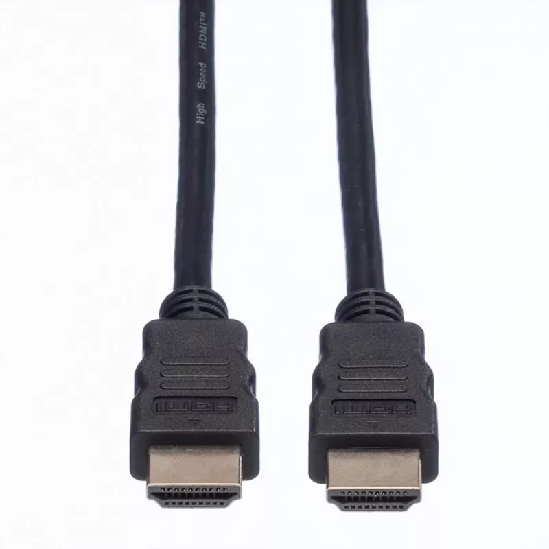 VALUE - HDMI kábel s Ethernetom - HDMI (M) na HDMI (M) - 1 m - dvojitá izolácia (11.99.5901)