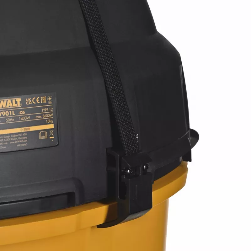 DeWALT DWV901L vysávač čierna, žltá 30 L 1400 W