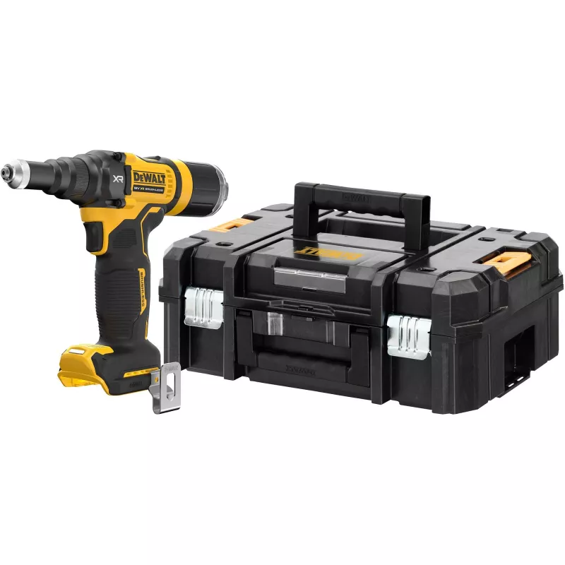 DeWALT DCF403NT-XJ akumulátorové nitovacie kliešte čierna, žltá 2,4, 3,2, 4, 4,8 mm 10000 kN